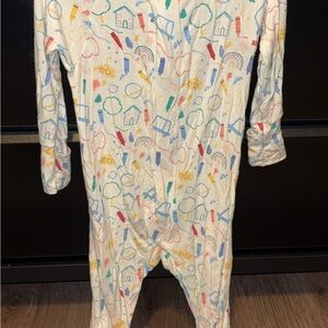 Magnetic Me Multicolor Patterned Kids Footie